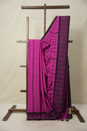 Pink Bengal Cotton Saree - SRPBCS110