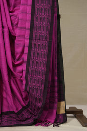 Pink Bengal Cotton Saree - SRPBCS110