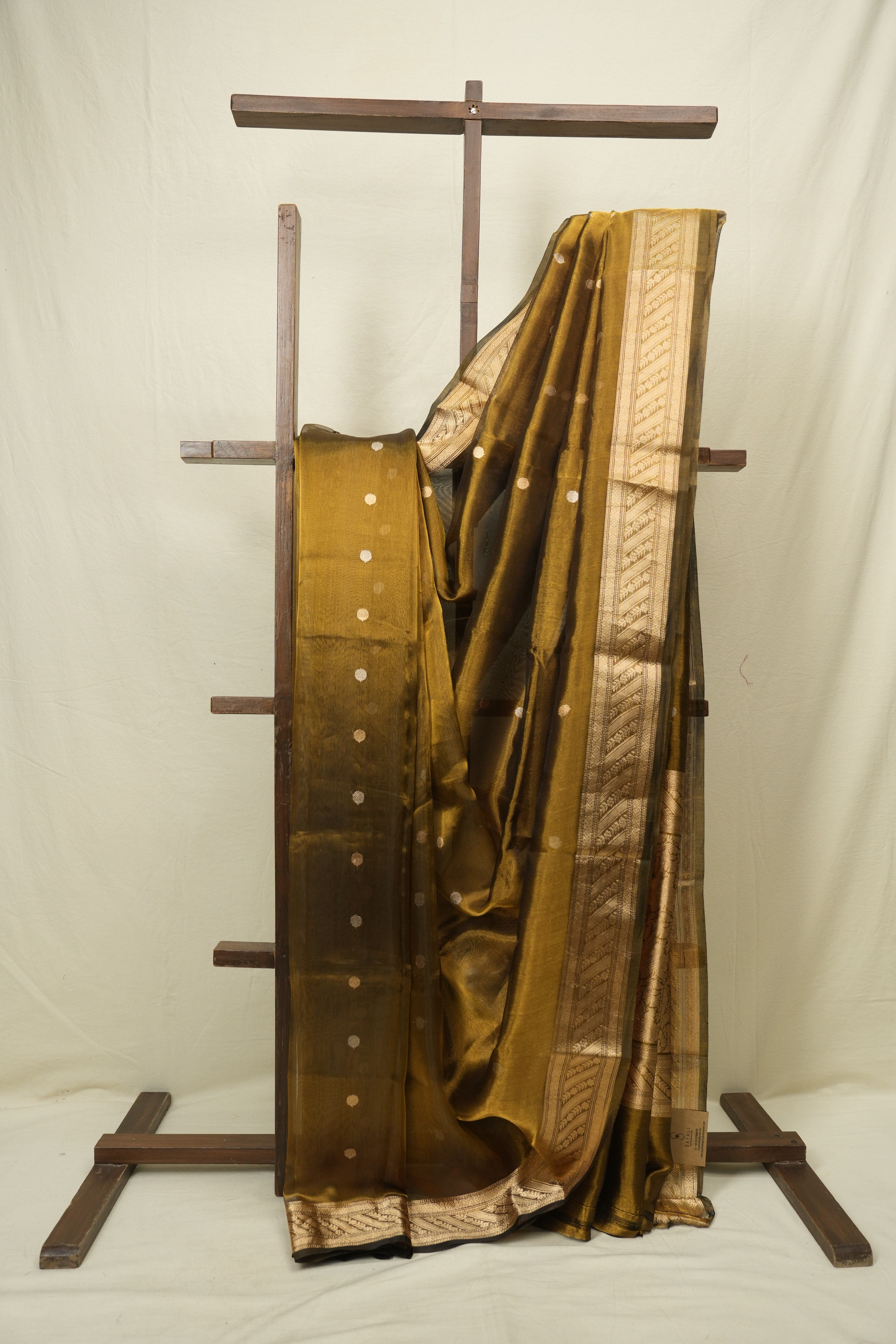 Golden Tissue Banarasi Silk Saree - SRGTBSS84