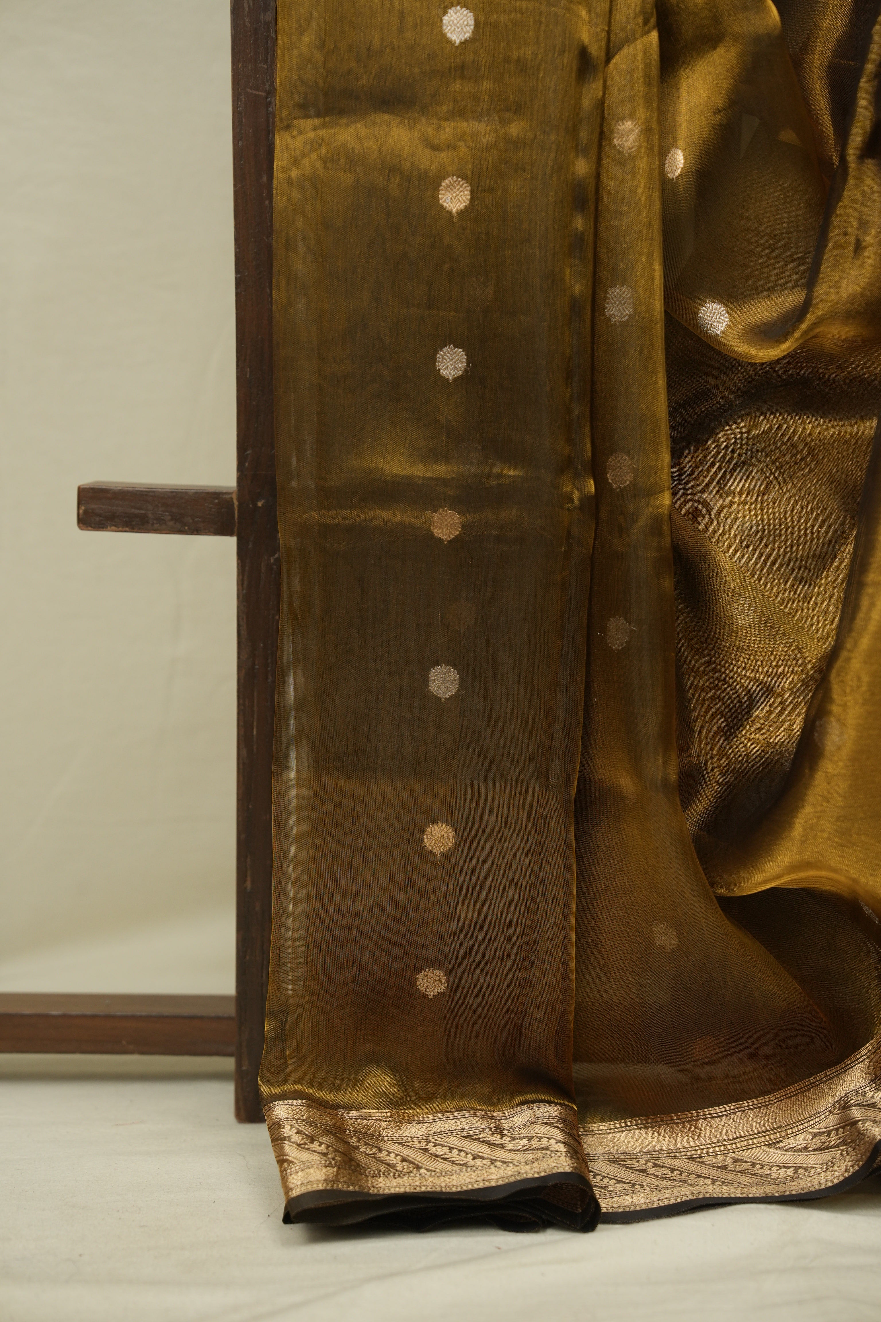 Golden Tissue Banarasi Silk Saree - SRGTBSS84