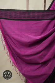 Pink Bengal Cotton Saree - SRPBCS110