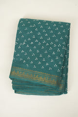 Rama Green Sungudi Cotton Saree - SRRGSCS196