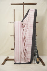 White Bengal Cotton Saree - SRWBCS104