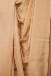 Peach Maheshwari Tissue Saree - SRPMTS747