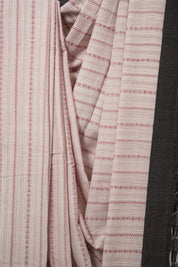 White Bengal Cotton Saree - SRWBCS104