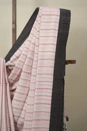 White Bengal Cotton Saree - SRWBCS104