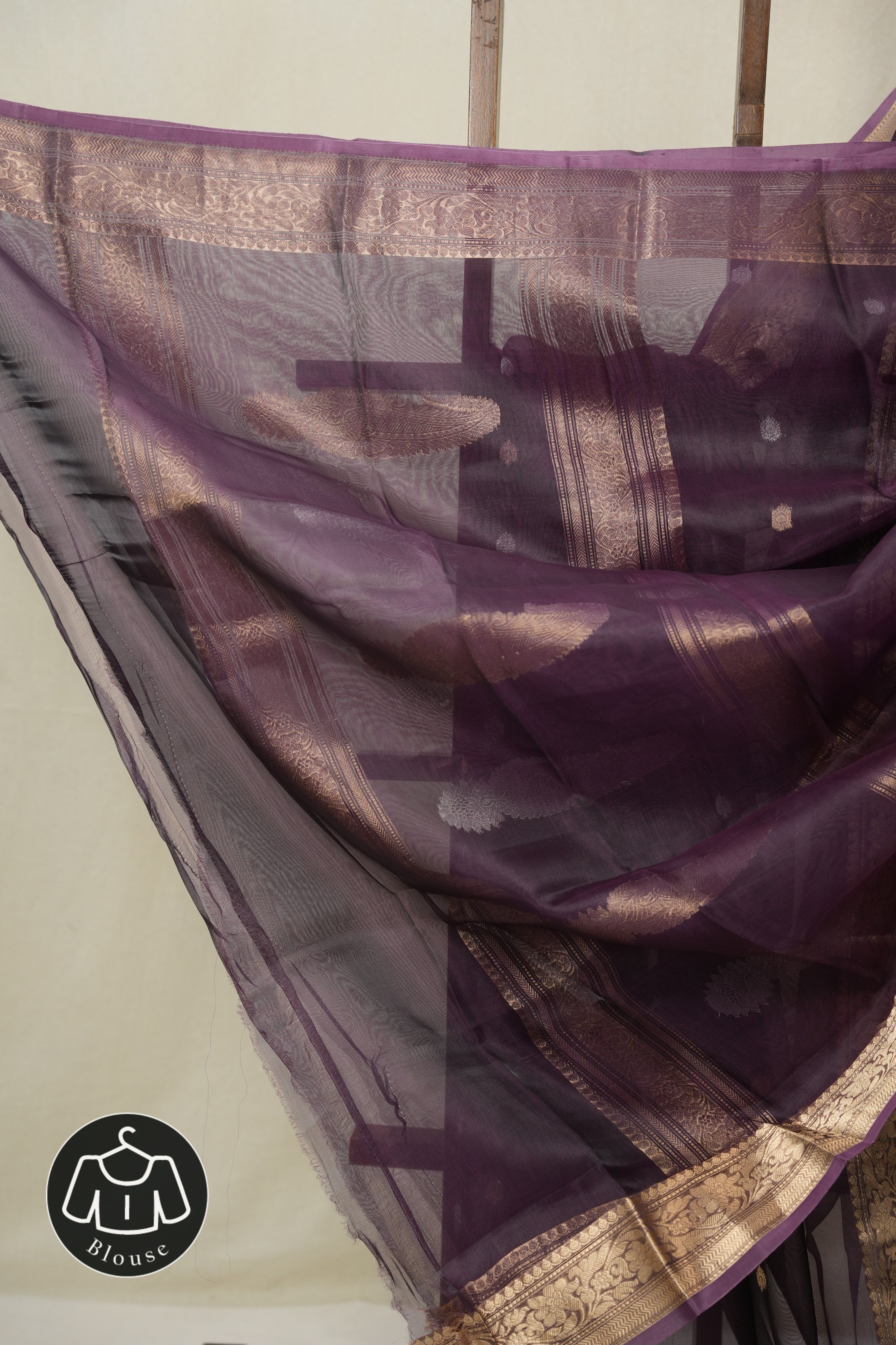 Violet Tissue Banarasi Silk Saree - SRVTBSS50