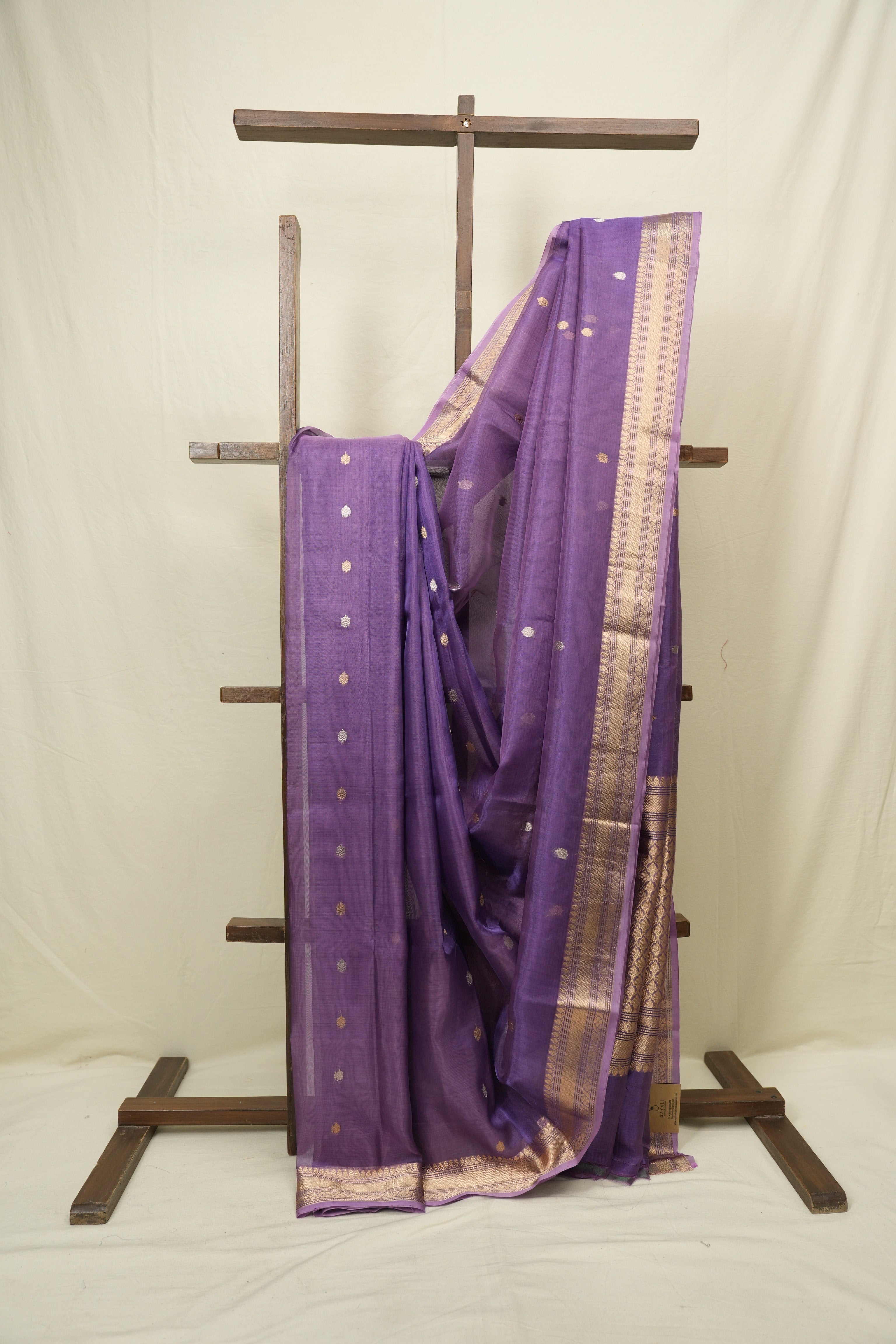 Light Purple Tissue Banarasi Silk Saree - SRLPTBSS77