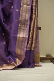 Light Purple Tissue Banarasi Silk Saree - SRLPTBSS77