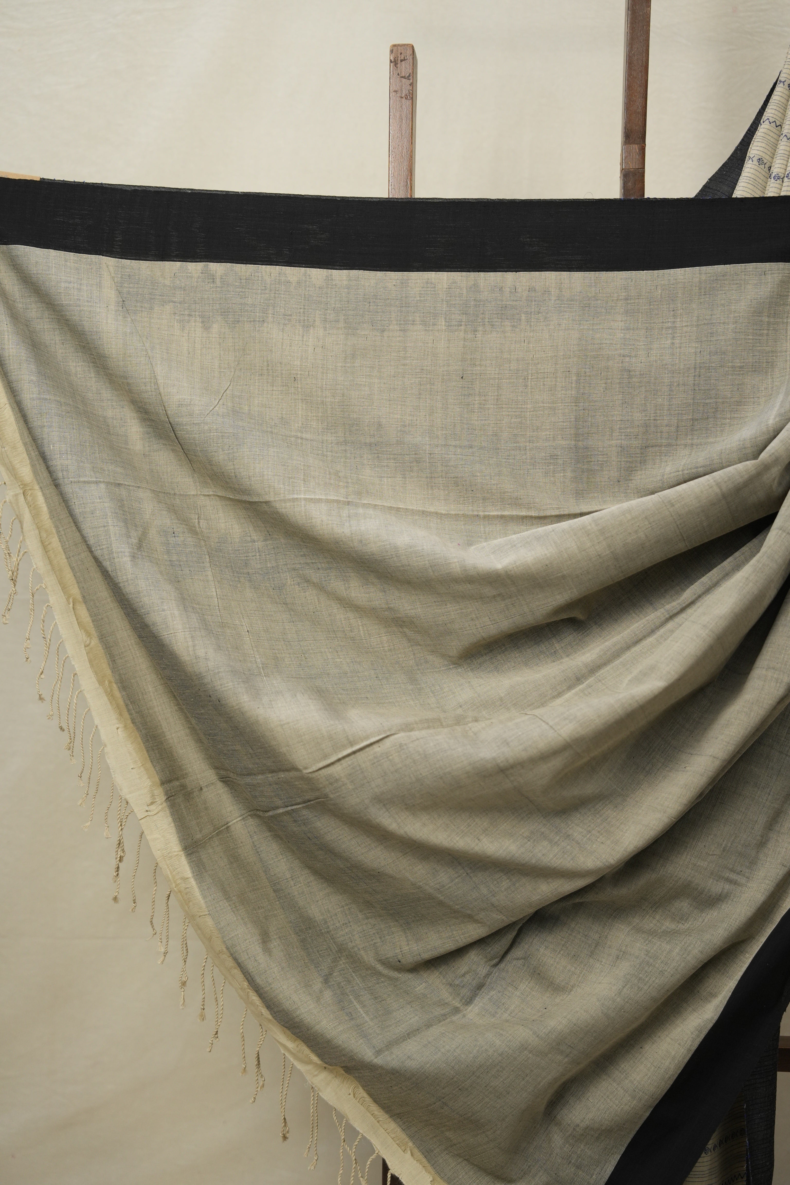 Beige Bengal Cotton Saree - SRBBCS103