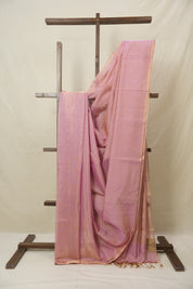 Pink Maheshwari Tissue Saree - SRPMTS745