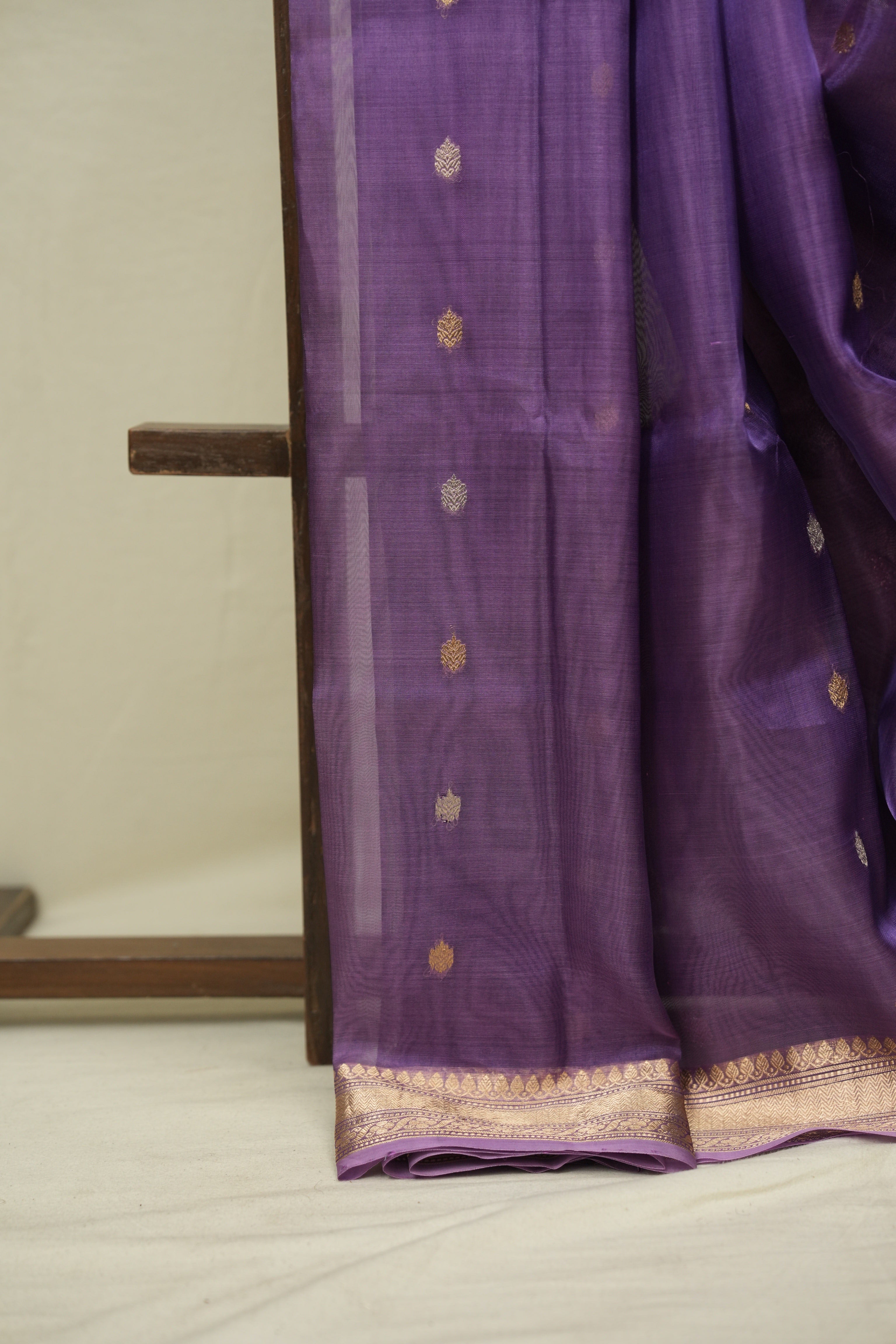 Light Purple Tissue Banarasi Silk Saree - SRLPTBSS77