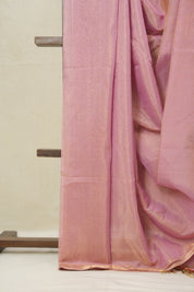 Pink Maheshwari Tissue Saree - SRPMTS745