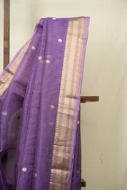 Light Purple Tissue Banarasi Silk Saree - SRLPTBSS77
