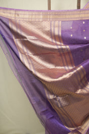 Light Purple Tissue Banarasi Silk Saree - SRLPTBSS77