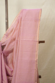 Pink Maheshwari Tissue Saree - SRPMTS745