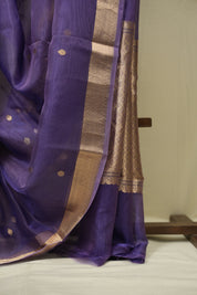 Light Purple Tissue Banarasi Silk Saree - SRLPTBSS90