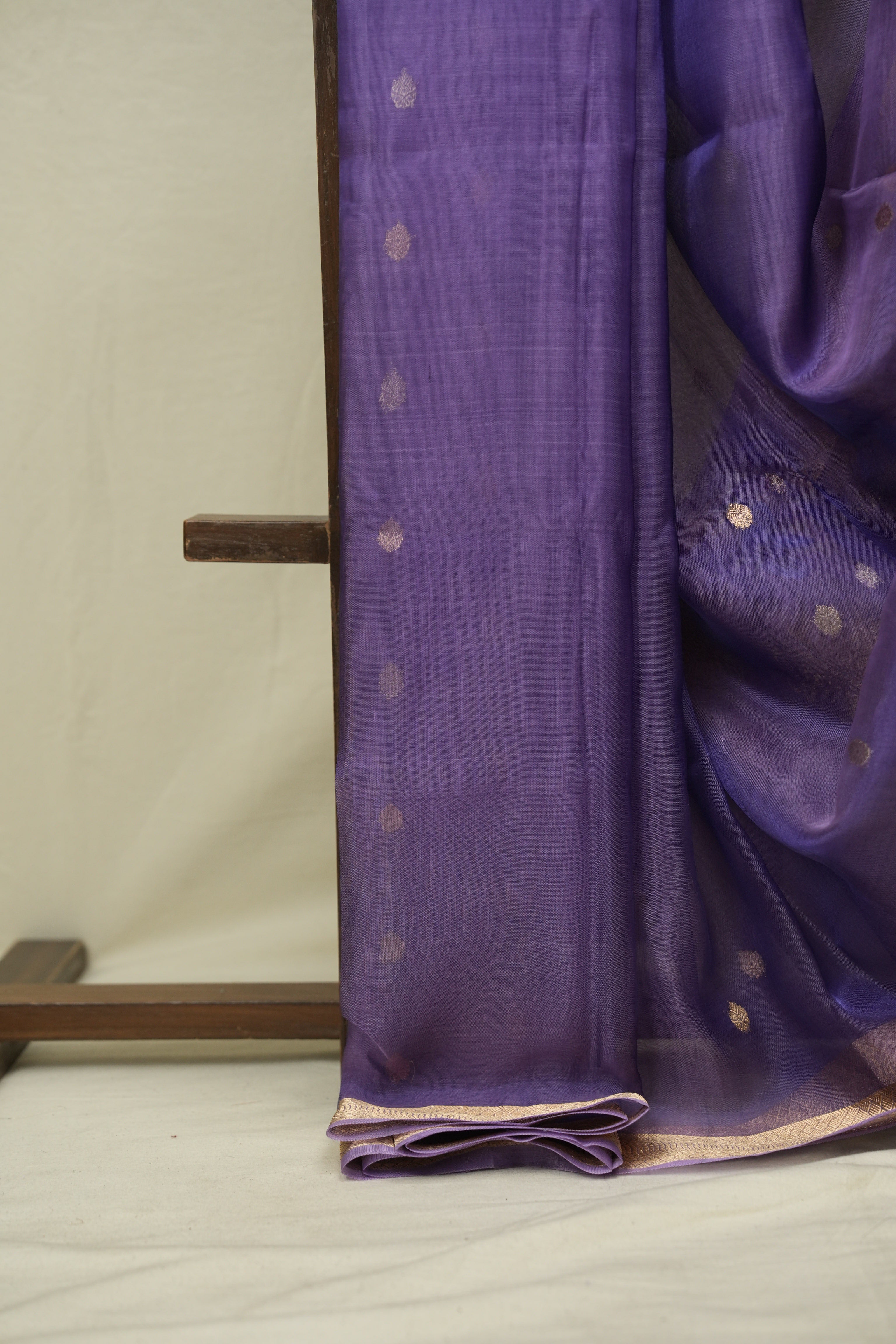 Light Purple Tissue Banarasi Silk Saree - SRLPTBSS90
