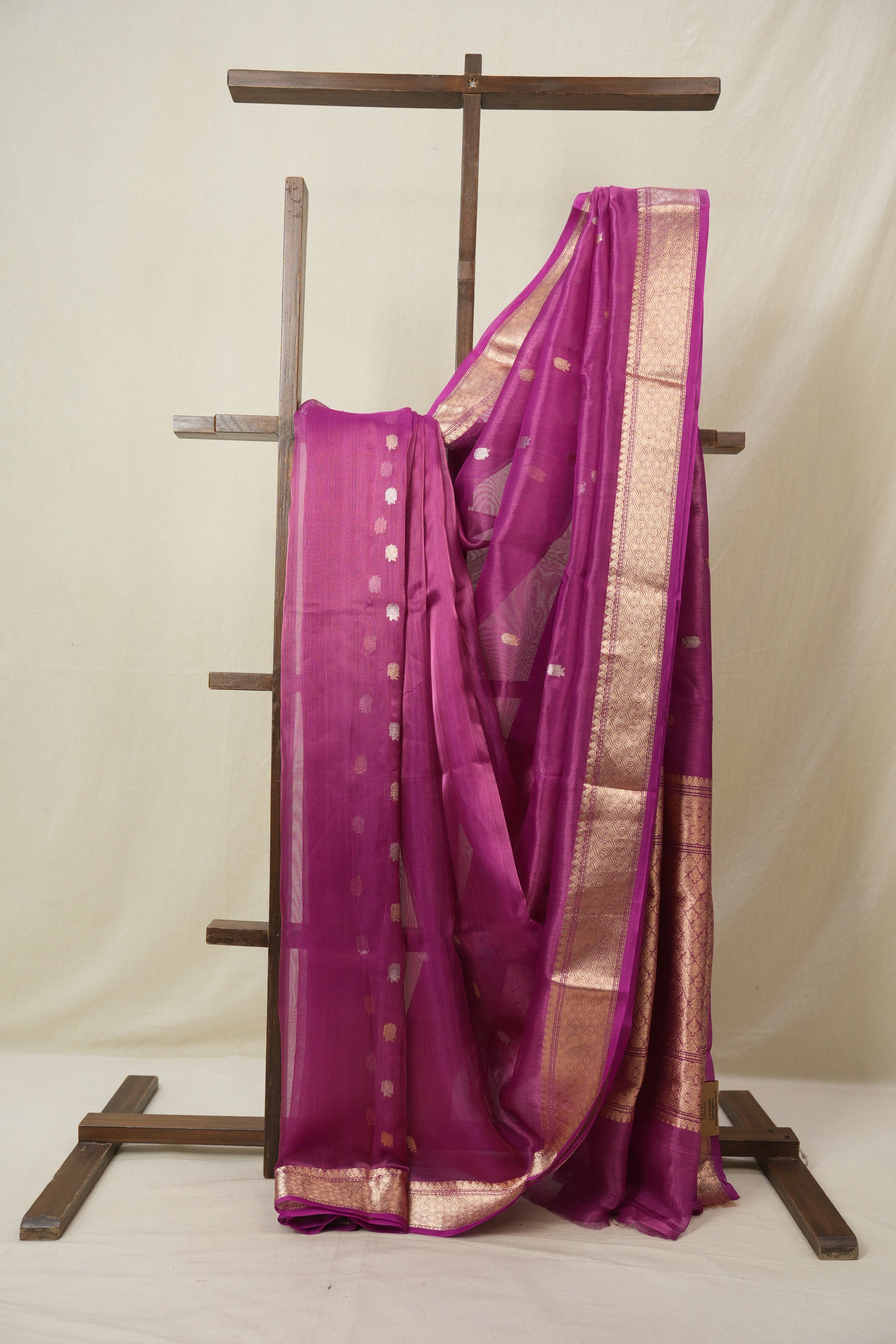 Pink Tissue Banarasi Silk Saree - SRPTBSS54