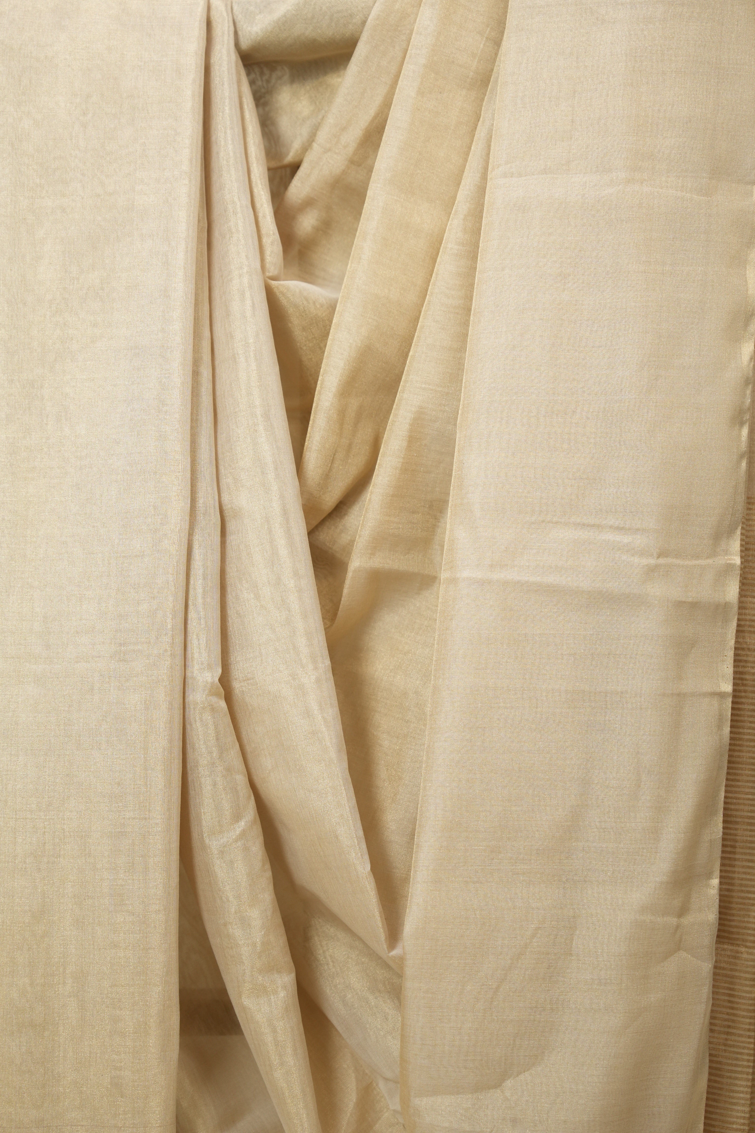 Beige Maheshwari Tissue Saree - SRBMTS743