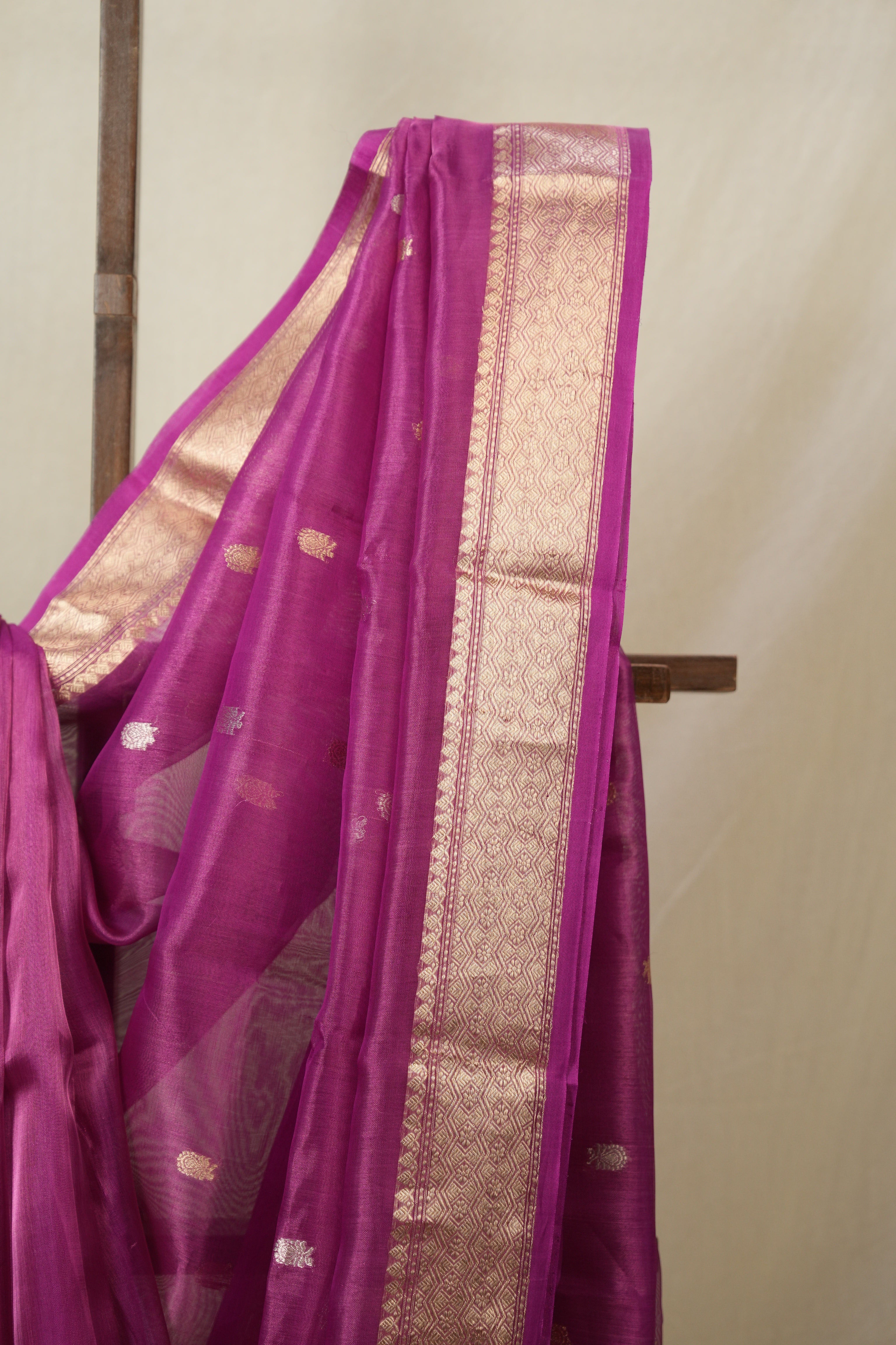 Pink Tissue Banarasi Silk Saree - SRPTBSS54