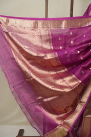 Pink Tissue Banarasi Silk Saree - SRPTBSS54