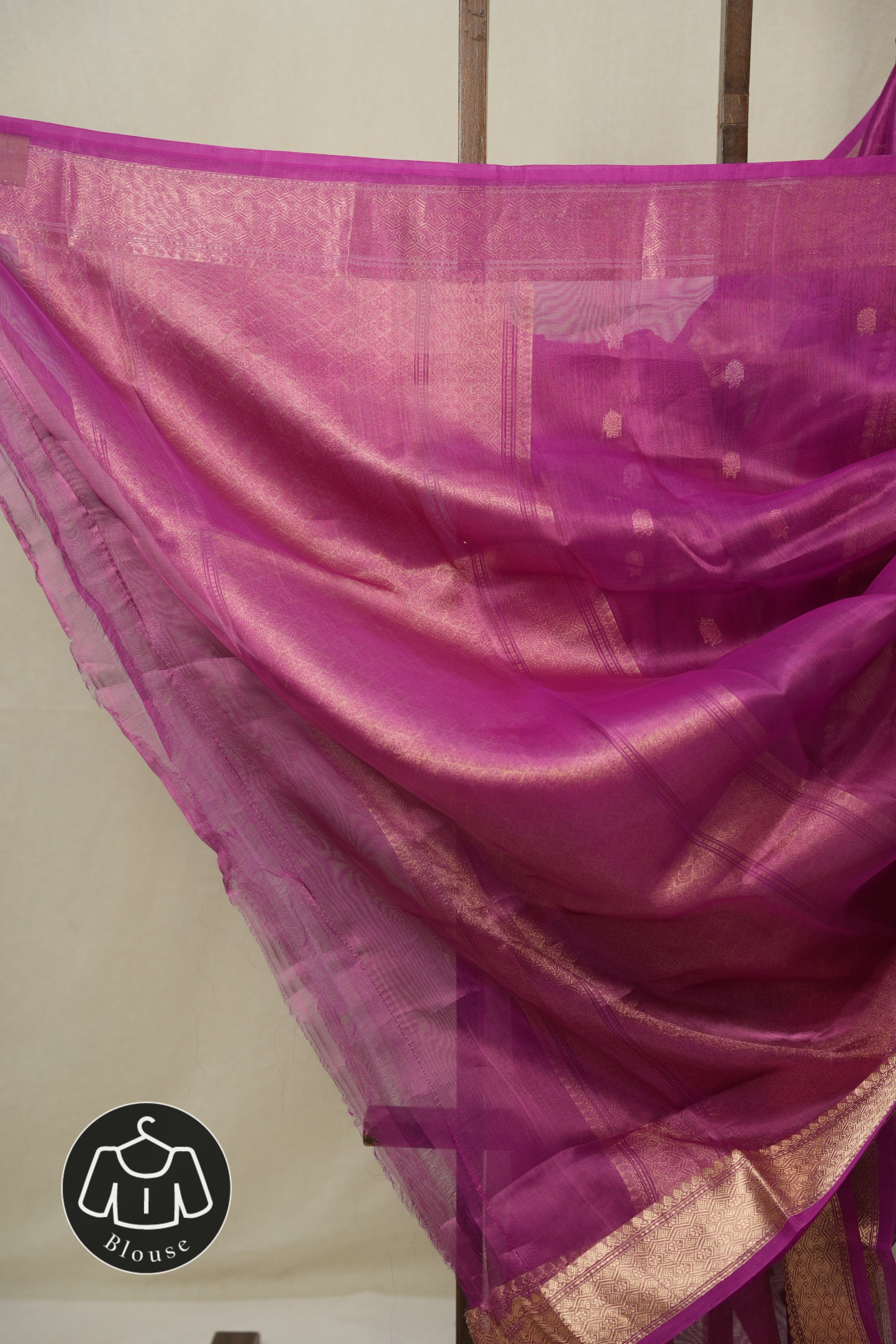 Pink Tissue Banarasi Silk Saree - SRPTBSS54