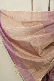 Purple Maheshwari Tissue Saree - SRPMTS741