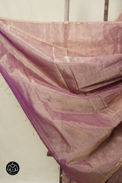 Purple Maheshwari Tissue Saree - SRPMTS741