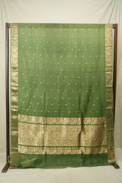 Green Tissue Banarasi Silk Saree - SRGTBSS83