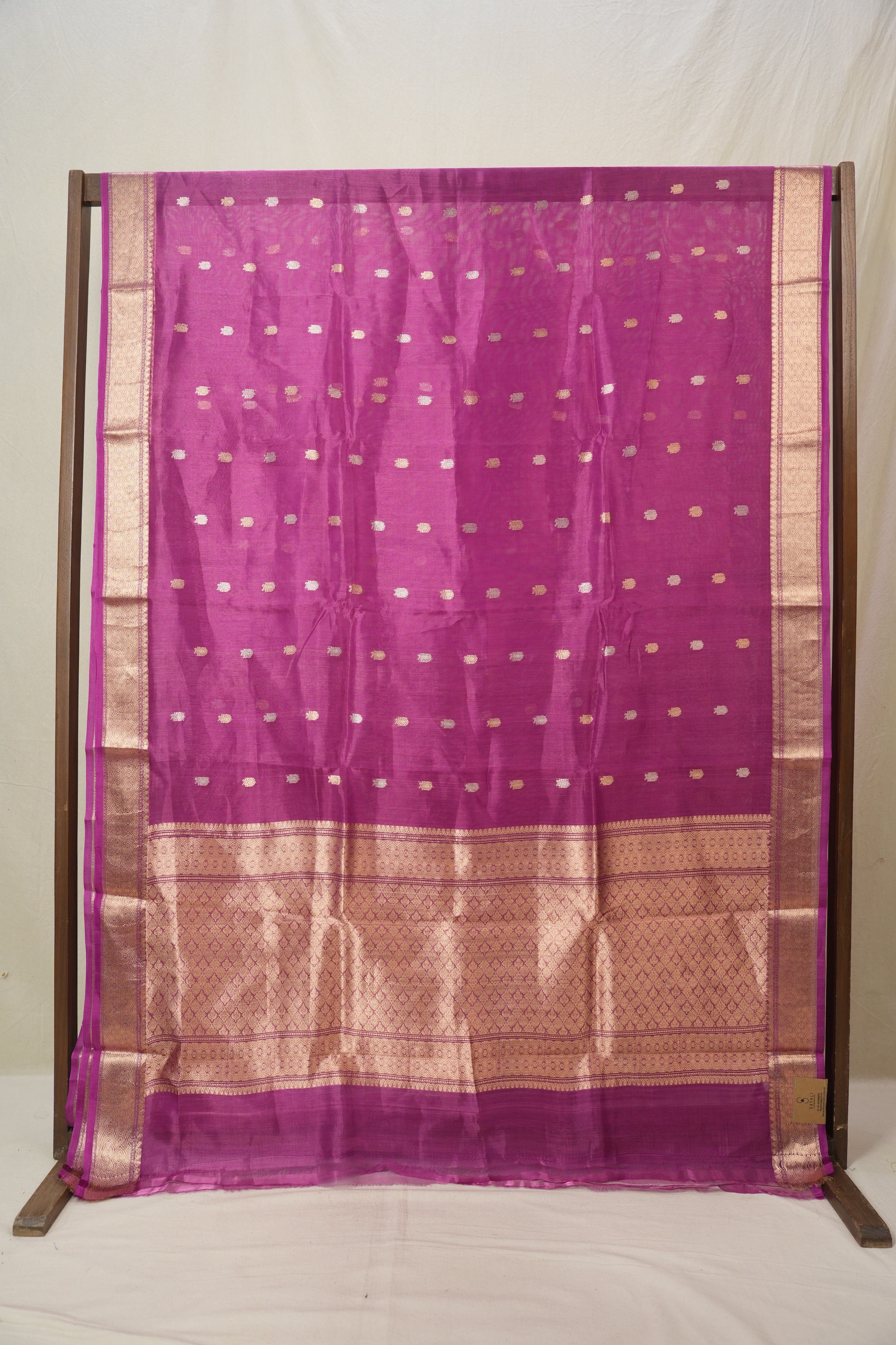Pink Tissue Banarasi Silk Saree - SRPTBSS54