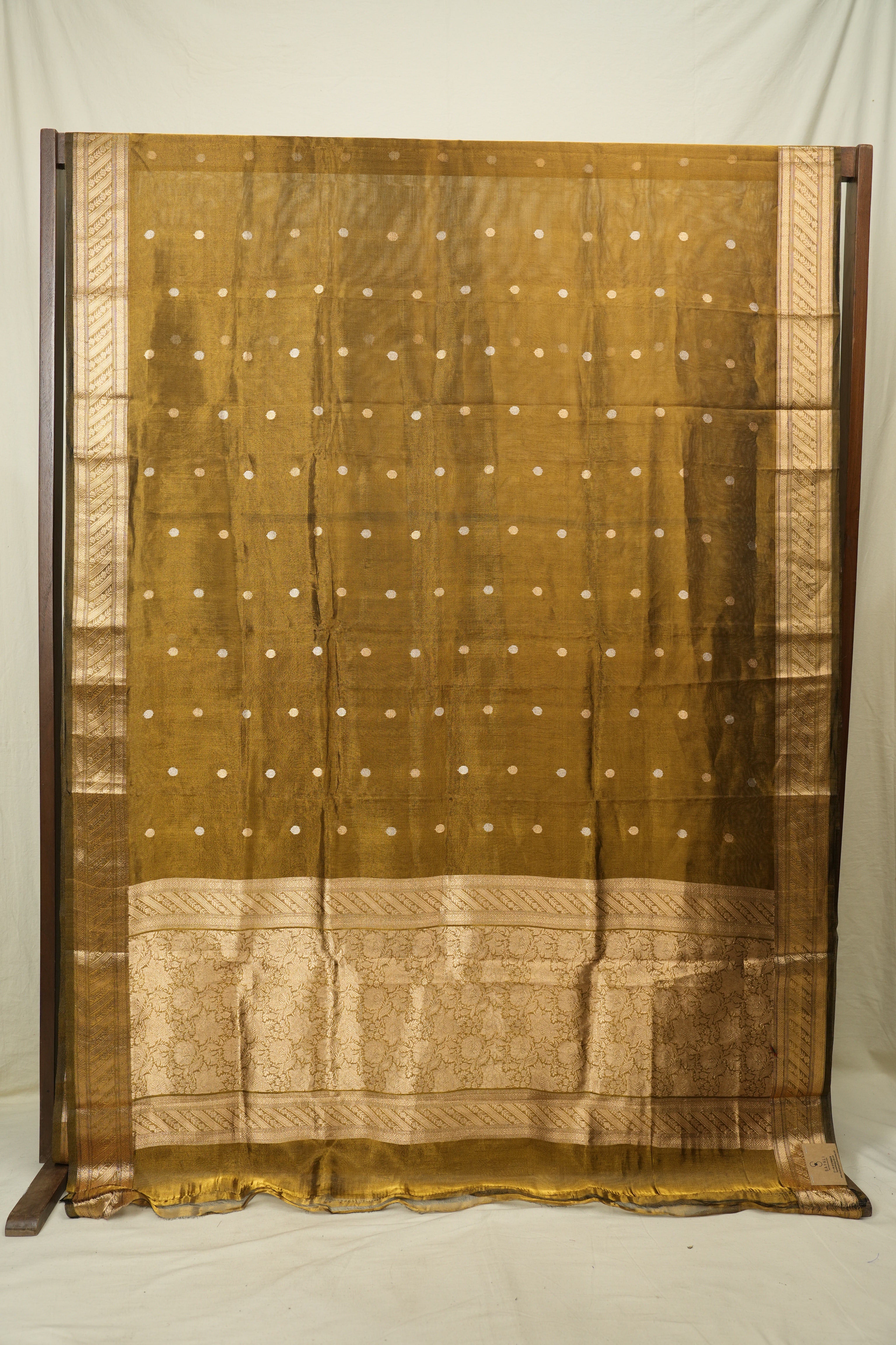 Golden Tissue Banarasi Silk Saree - SRGTBSS84