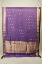 Light Purple Tissue Banarasi Silk Saree - SRLPTBSS77
