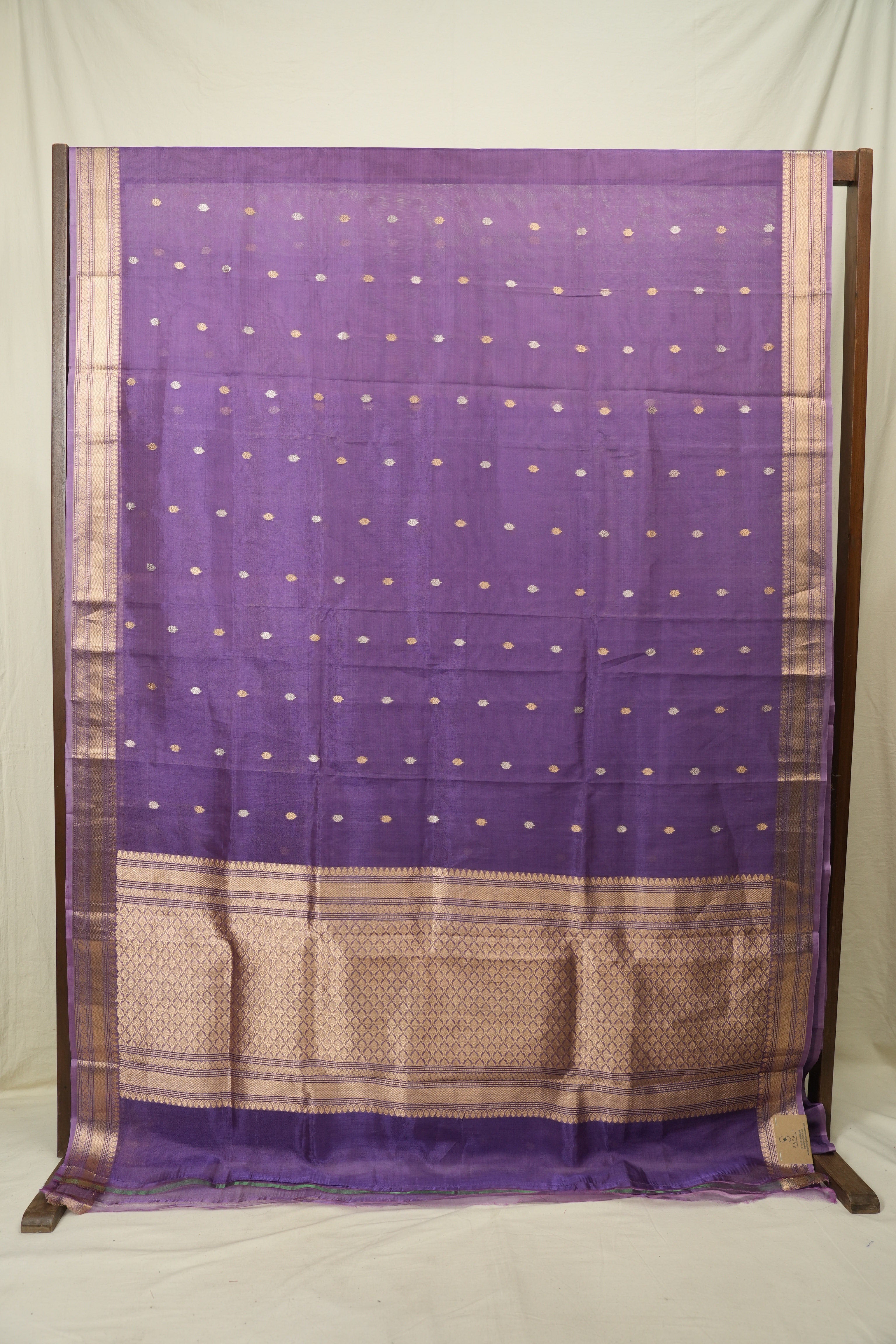 Light Purple Tissue Banarasi Silk Saree - SRLPTBSS77