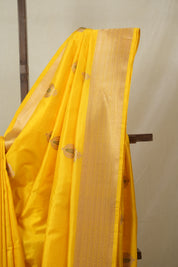 Yellow Banarasi Silk Saree - SRYBSS880