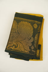 Yellow Sungudi Cotton Saree - SRYSCS345