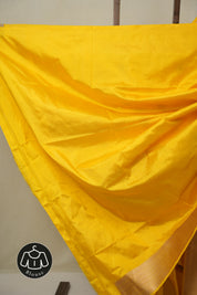 Yellow Banarasi Silk Saree - SRYBSS880