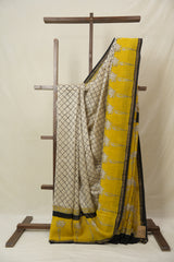 Cream HBP Cotton Silk Saree With Chanderi Border - SRCCSS1543