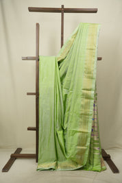 Mint Silk Paithani Saree - SRMSPS827