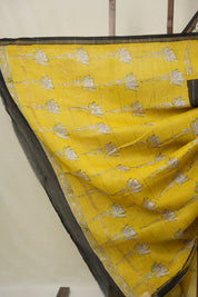 Cream HBP Cotton Silk Saree With Chanderi Border - SRCCSS1543