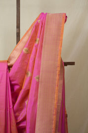 Pink Banarasi Silk Saree - SRPBSS882