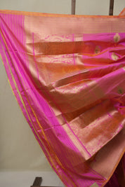 Pink Banarasi Silk Saree - SRPBSS882