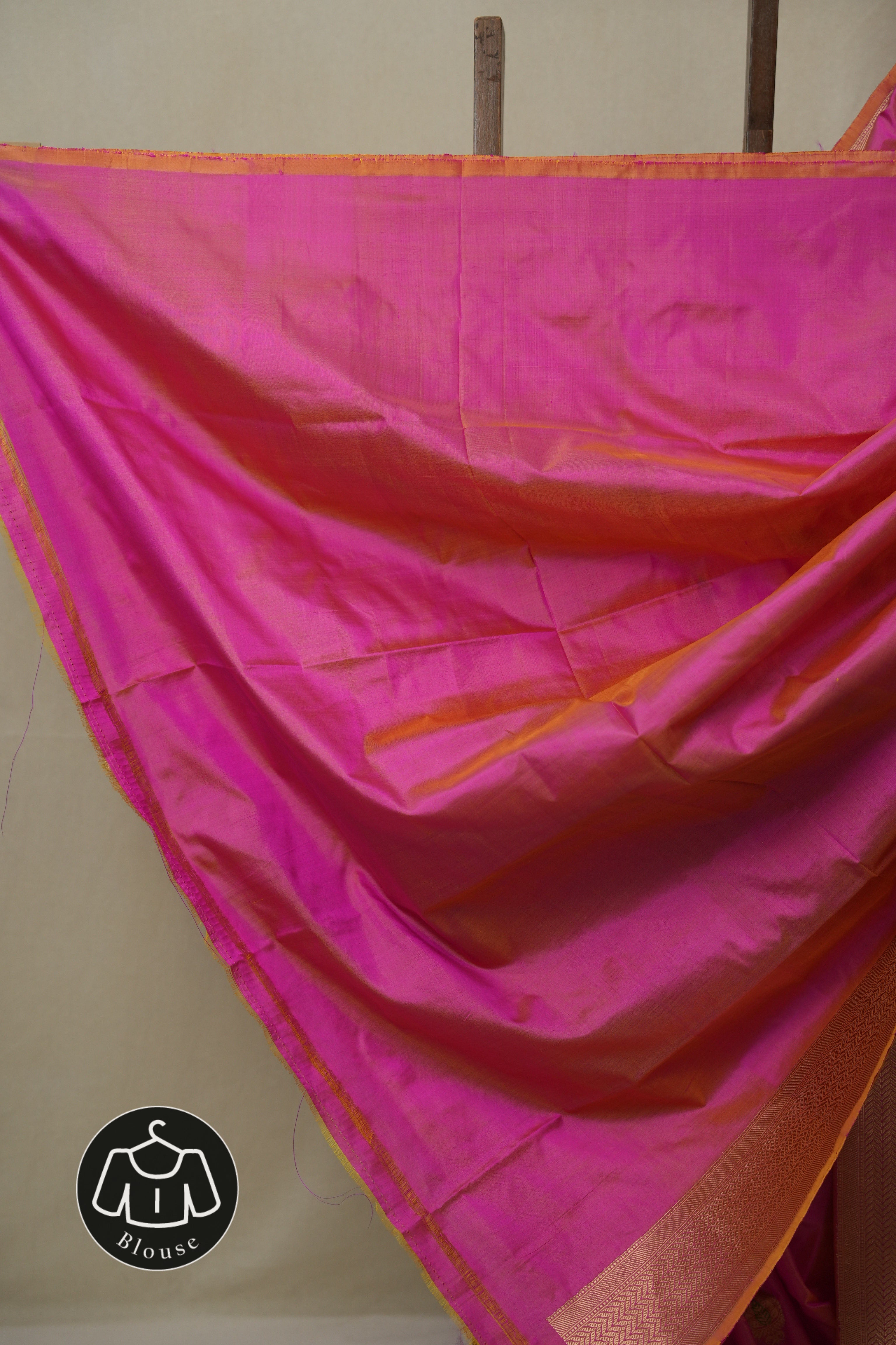 Pink Banarasi Silk Saree - SRPBSS882