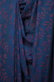 Rama Green Cotton Jamdani Saree - SRRGCJS147