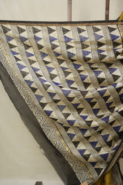 Olive Green HBP Cotton Silk Saree With Chanderi Border - SROGCSS1542