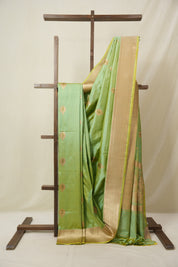 Pista Green Banarasi Silk Saree - SRPGBSS884