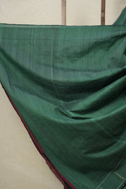 Green Cotton Paithani Saree - SRGCPS677
