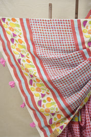 Powder Blue HBP Signature Cotton Saree - SRPBSCS005