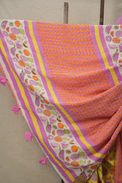 Yellow HBP Signature Cotton Saree - SRYSCS001