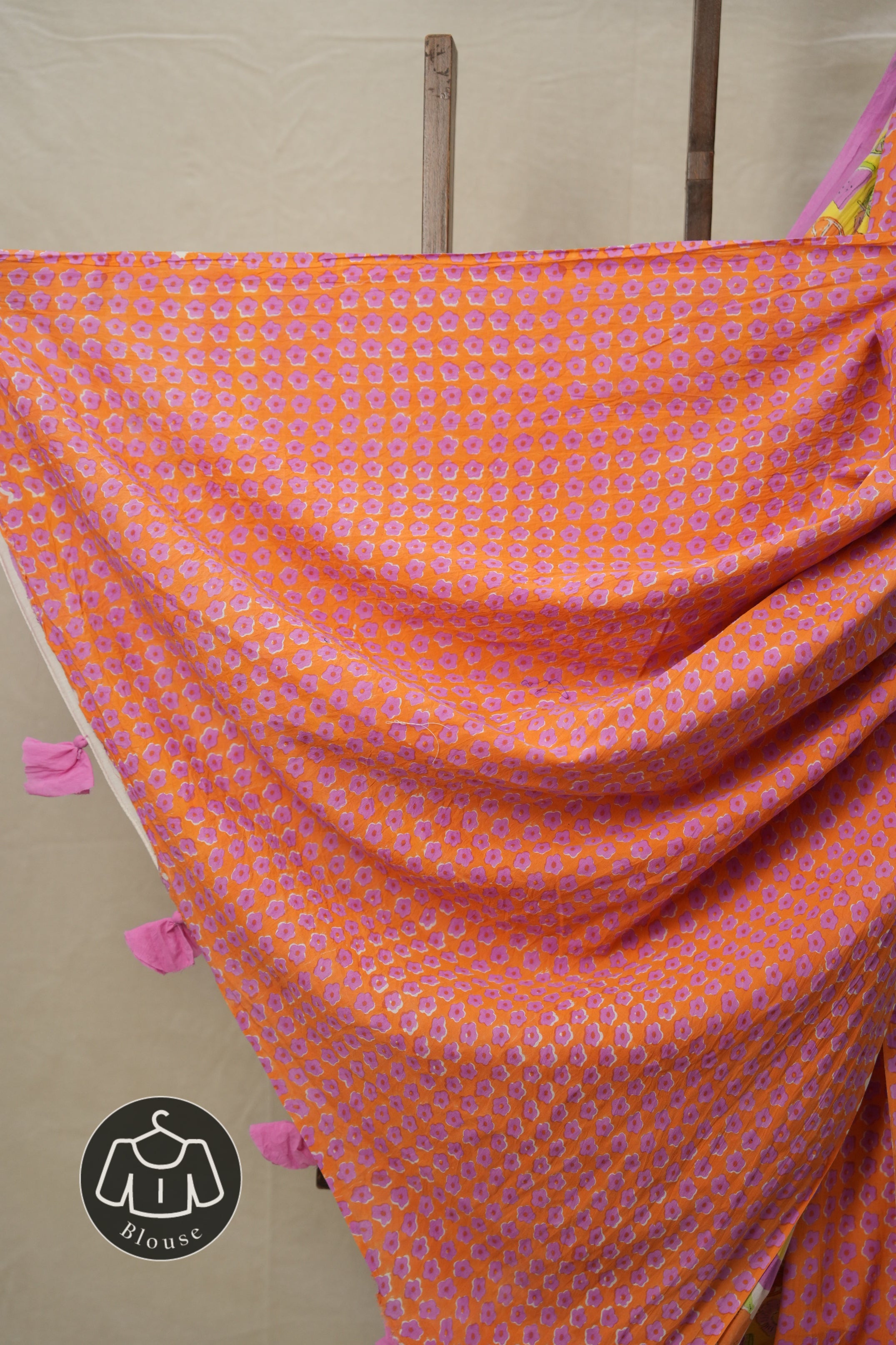 Yellow HBP Signature Cotton Saree - SRYSCS001